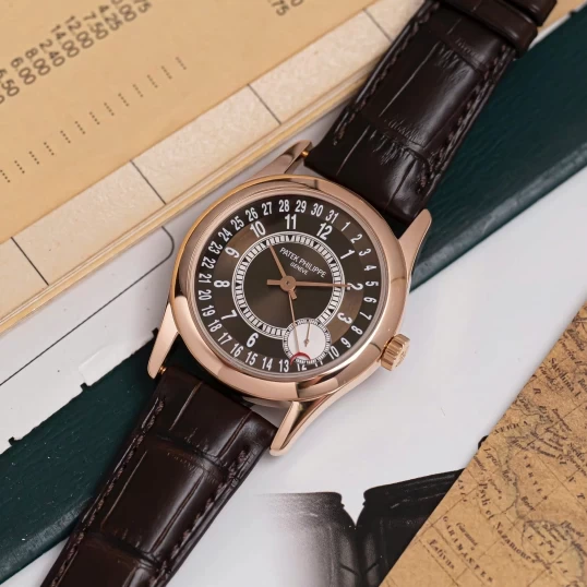 Patek Philippe Calatrava 37mm 6000R-001 Chocolatte Dial