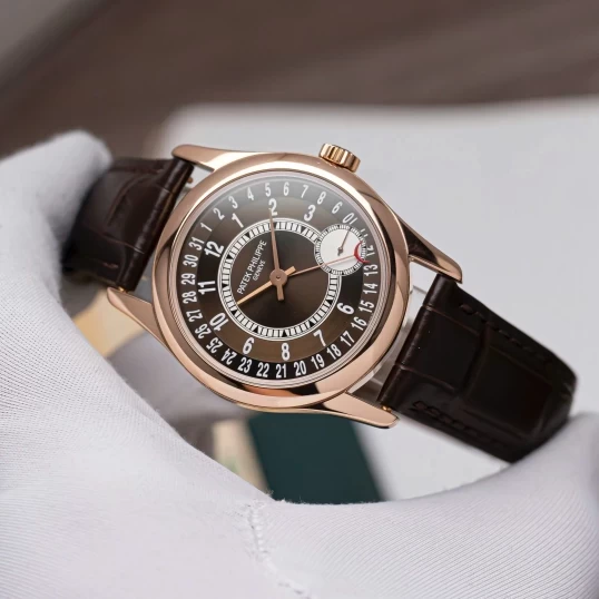 Patek Philippe Calatrava 37mm 6000R-001 Chocolatte Dial