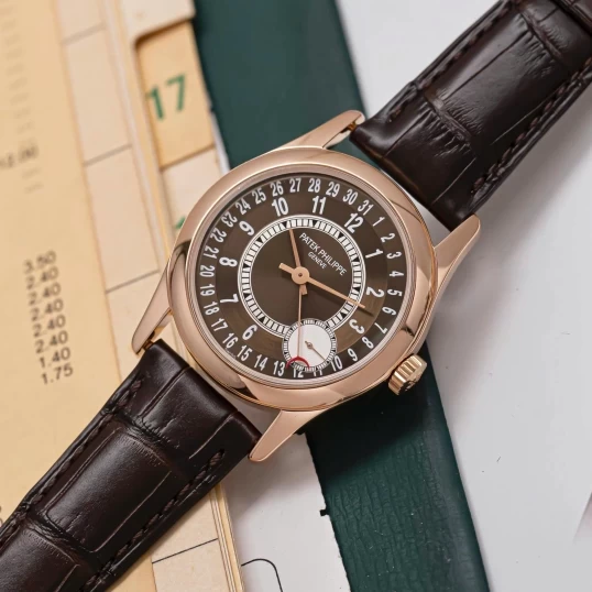 Patek Philippe Calatrava 37mm 6000R-001 Chocolatte Dial