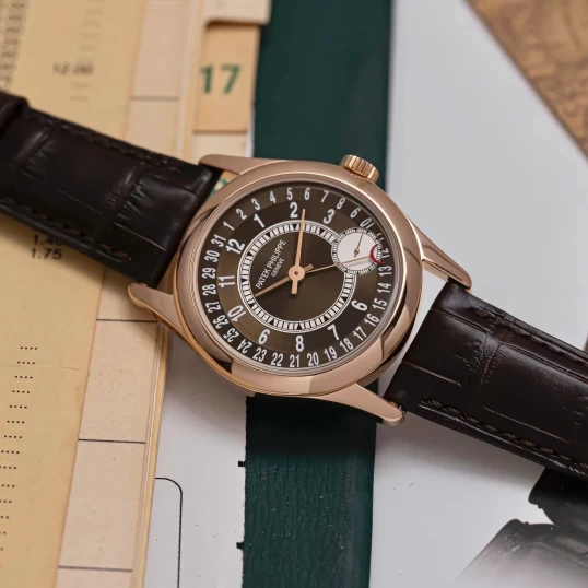 Patek Philippe Calatrava 37mm 6000R-001 Chocolatte Dial