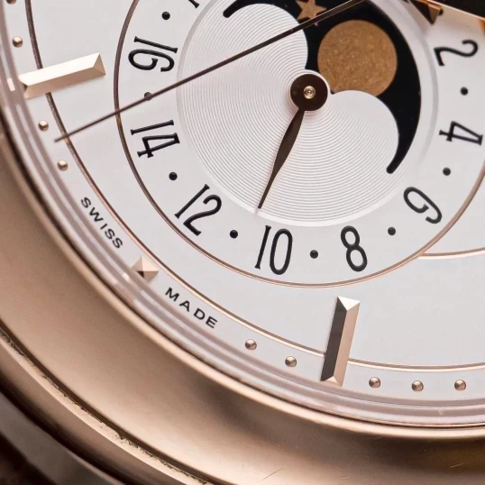 Patek Philippe Complications 40mm 5205R-001 Annual Calendar Moonphase White