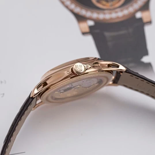 Patek Philippe Complications 40mm 5205R-001 Annual Calendar Moonphase White