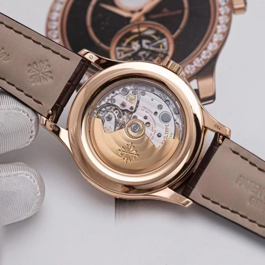 Patek Philippe Complications 40mm 5205R-001 Annual Calendar Moonphase White