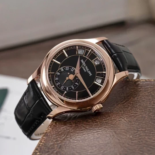 Patek Philippe Complications Annual Calender 5205R-010 Black Dial (Fullbox 2016)