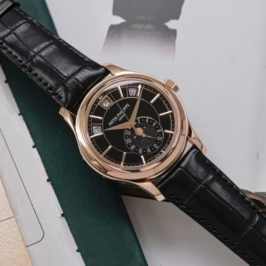Patek Philippe Complications Annual Calender 5205R-010 Black Dial (Fullbox 2016)