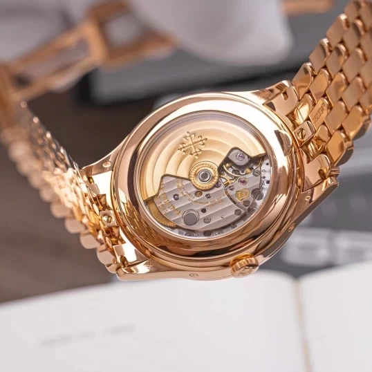 Patek Philippe Complications Annual Calendar Moonphase 5396/1R-001 Chocolatte Dial