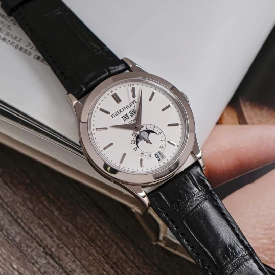 Patek Philippe Complications Annual Calendar Moonphase 5396G-011 – White Gold