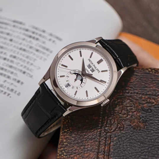 Patek Philippe Complications Annual Calendar Moonphase 5396G-011 – White Gold