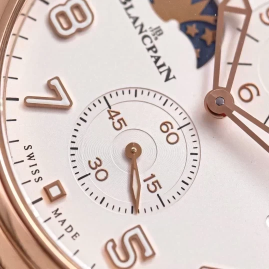 Blancpain Léman 2860-3642-53B – White Dial 18K Rose Gold