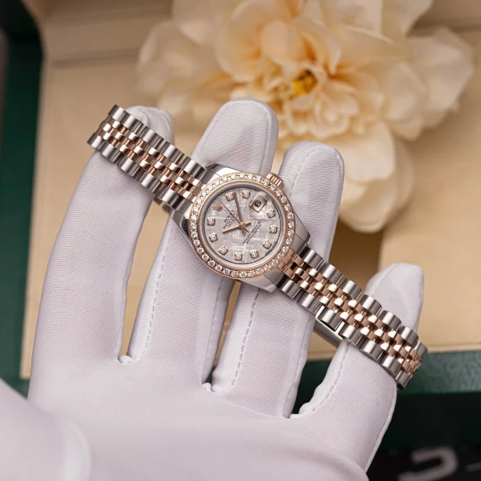 Rolex Oyster Perpetual Lady-Datejust 179171 Mặt số thiên thạch