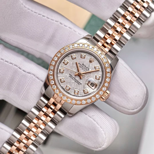 Rolex Oyster Perpetual Lady-Datejust 179171 Mặt số thiên thạch