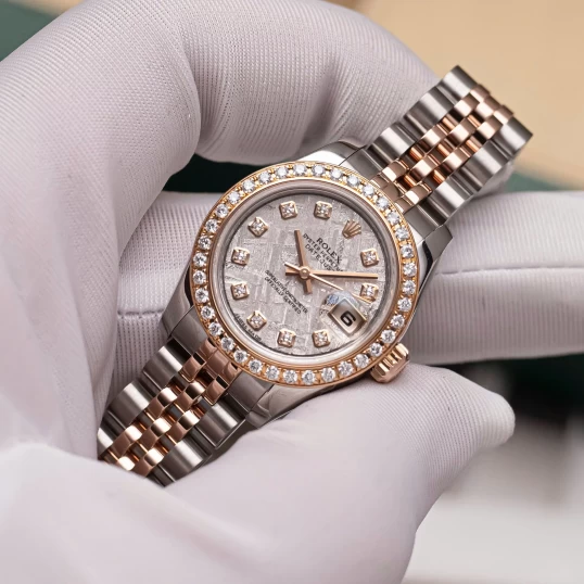 Rolex Oyster Perpetual Lady-Datejust 179171 Mặt số thiên thạch