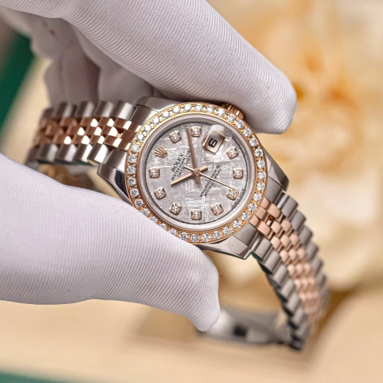 Rolex Oyster Perpetual Lady-Datejust 179171 Mặt số thiên thạch