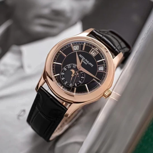 Patek Philippe Complications Annual Calender 5205R-010 Black Dial