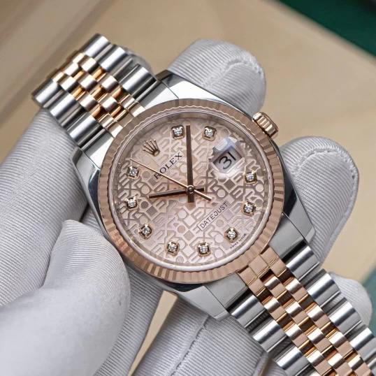 Rolex Oyster Perpetual Datejust 36mm 116231 Vi Tính Hồng Fullbox 2016