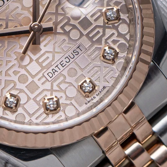Rolex Oyster Perpetual Datejust 36mm 116231 Vi Tính Hồng Fullbox 2016