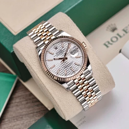 Rolex Oyster Perpetual Datejust 36mm 126231 Mặt số hoạ tiết gạch ( Brick Pattern Dial )