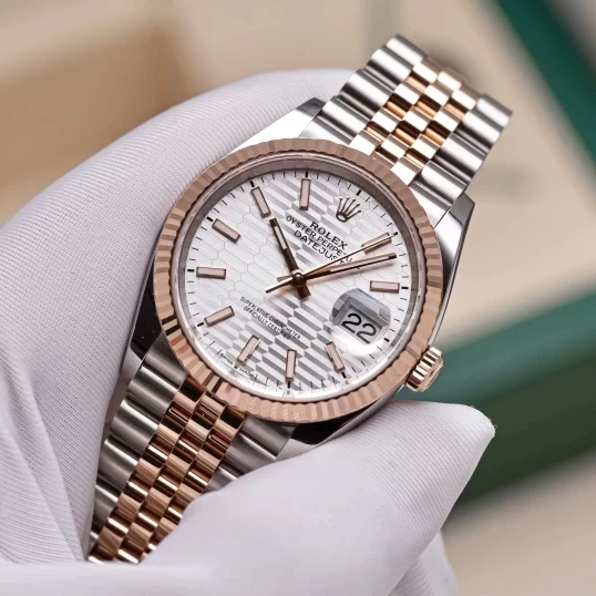Rolex Oyster Perpetual Datejust 36mm 126231 Mặt số hoạ tiết gạch ( Brick Pattern Dial )