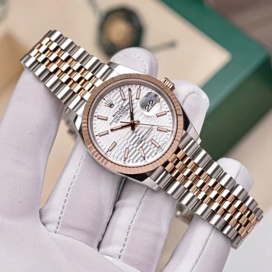 Rolex Oyster Perpetual Datejust 36mm 126231 Mặt số hoạ tiết gạch ( Brick Pattern Dial )
