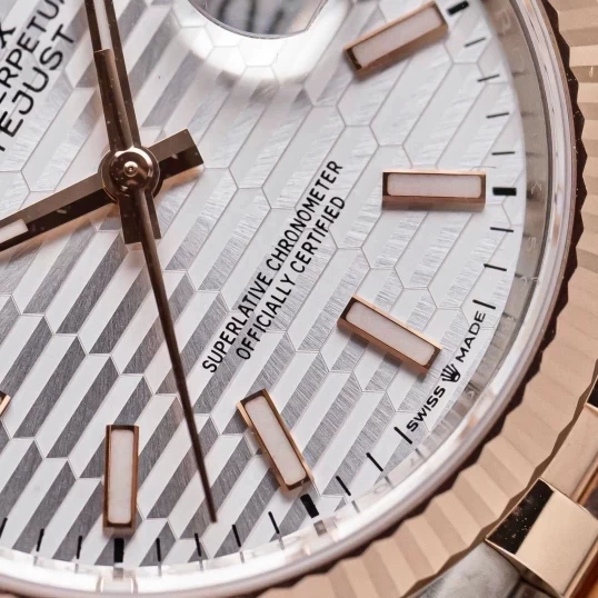 Rolex Oyster Perpetual Datejust 36mm 126231 Mặt số hoạ tiết gạch ( Brick Pattern Dial )