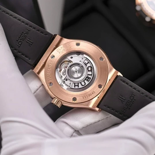 Hublot Classic Fusion Automatic 42mm King Gold & Diamonds – Ref. 542.OX.1180.LR.1104