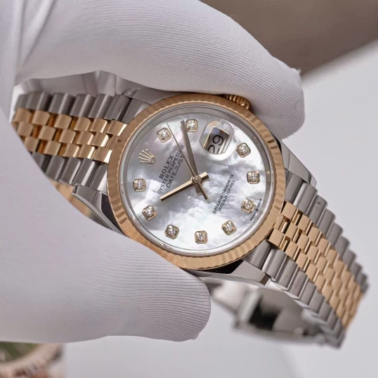 Rolex Oyster Perpetual Datejust 36 126233 White MOP Dial