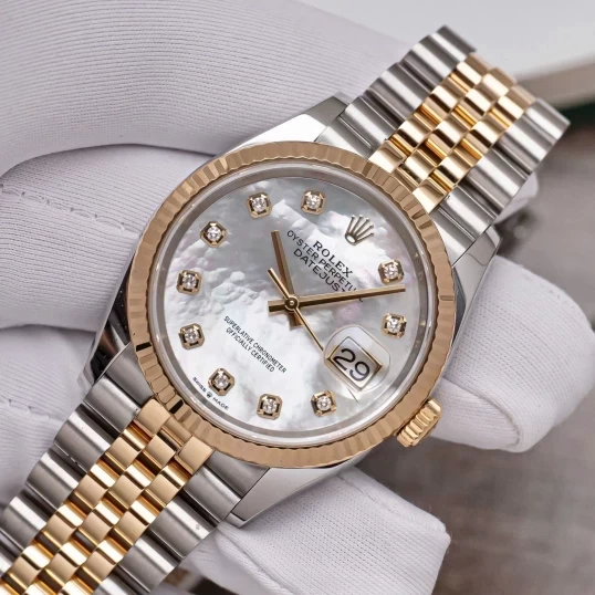 Rolex Oyster Perpetual Datejust 36 126233 White MOP Dial