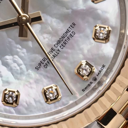 Rolex Oyster Perpetual Datejust 36 126233 White MOP Dial