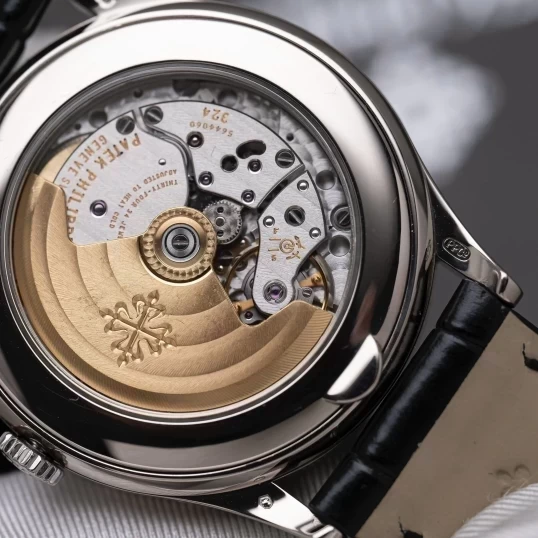Patek Philippe Complications 38.5mm 5396G-011 Annual Calendar Moon Phases White Gold