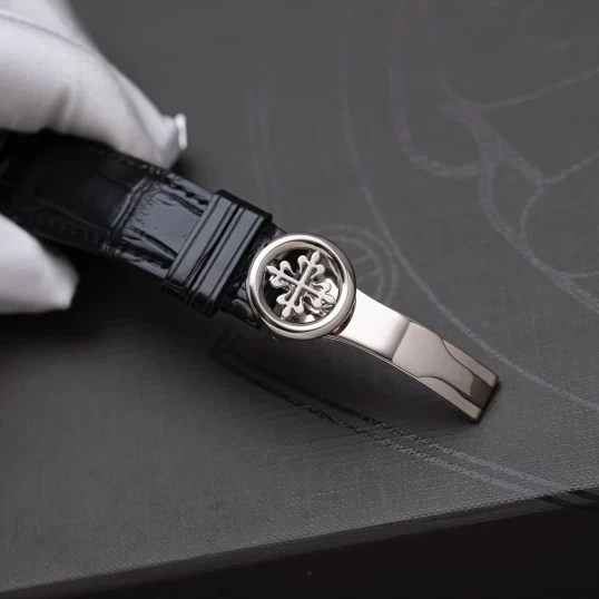 Patek Philippe Complications 38.5mm 5396G-011 Annual Calendar Moon Phases White Gold