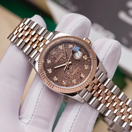 Rolex Oyster Perpetual Datejust 36mm 126231 Vi tính nâu