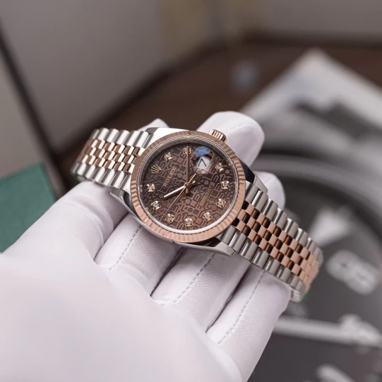 Rolex Oyster Perpetual Datejust 36mm 126231 Vi tính nâu