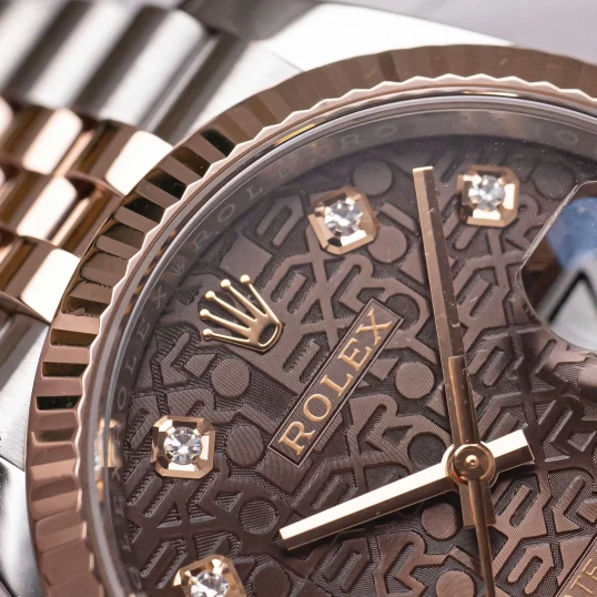 Rolex Oyster Perpetual Datejust 36mm 126231 Vi tính nâu