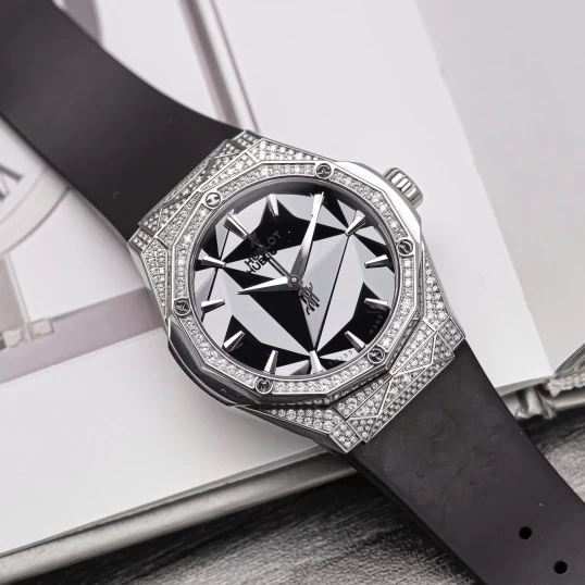Hublot Classic Fusion Orlinski Titanium Pavé 40mm – Ref. 550.NS.1800.RX.1604.ORL19