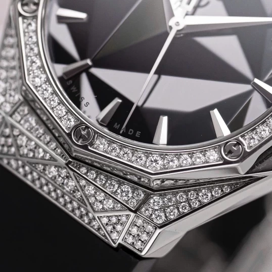 Hublot Classic Fusion Orlinski Titanium Pavé 40mm – Ref. 550.NS.1800.RX.1604.ORL19