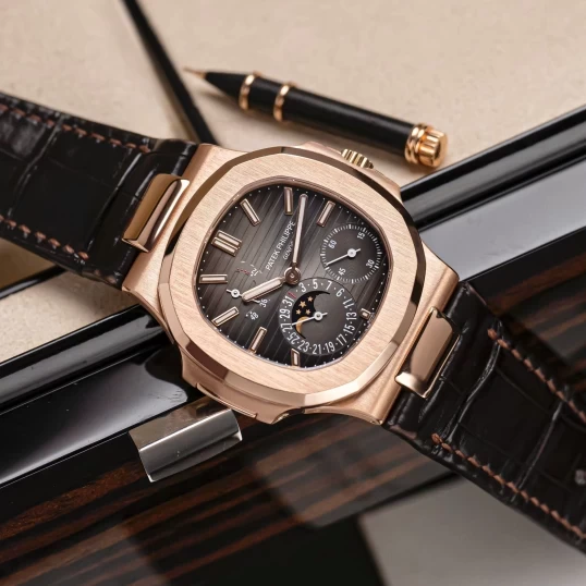 Patek Philippe Nautilus Moonphase Power Reserve 5712R-001 – 40mm Rose Gold