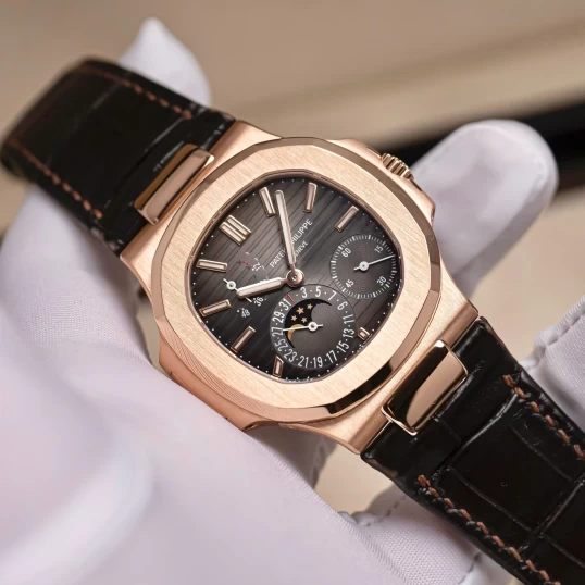 Patek Philippe Nautilus Moonphase Power Reserve 5712R-001 – 40mm Rose Gold