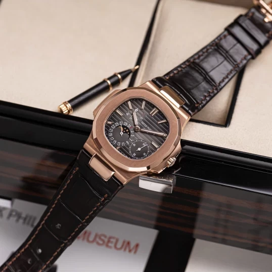 Patek Philippe Nautilus Moonphase Power Reserve 5712R-001 – 40mm Rose Gold
