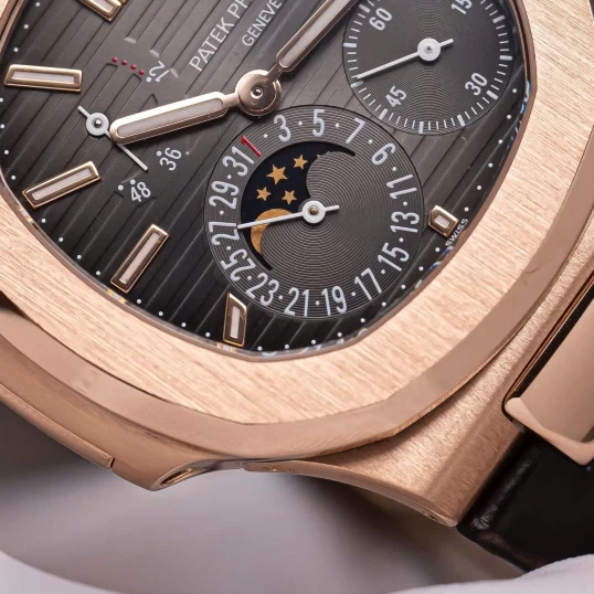 Patek Philippe Nautilus Moonphase Power Reserve 5712R-001 – 40mm Rose Gold