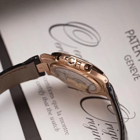 Patek Philippe Nautilus Moonphase Power Reserve 5712R-001 – 40mm Rose Gold