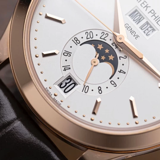 Patek Philippe Complications Annual Calendar Moon Phases 5396R-011 – 18K Rose Gold, White Dial