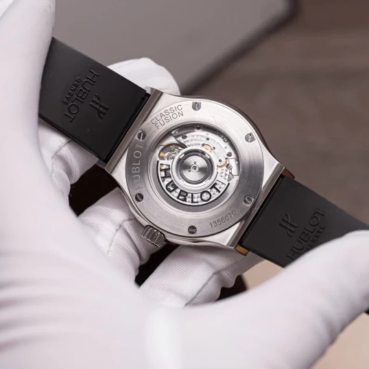 Hublot Classic Fusion Aerofusion Moonphase Titanium Pave Diamonds 42mm 547.NX.0170.LR.1704