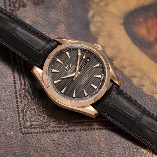 Omega Seamaster Aqua Terra 150M Co-Axial GMT 43mm 18K Red Gold – 231.53.43.22.06.003