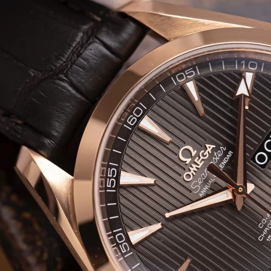 Omega Seamaster Aqua Terra 150M Co-Axial GMT 43mm 18K Red Gold – 231.53.43.22.06.003