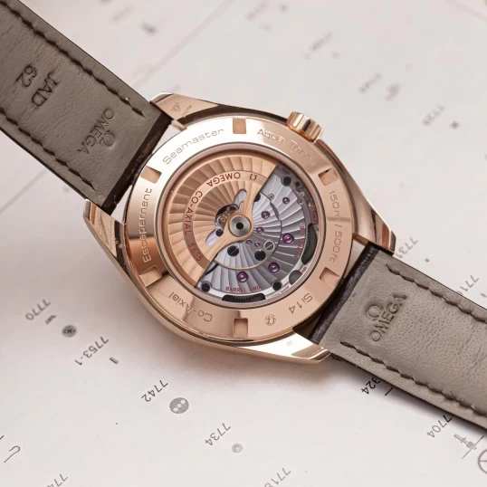 Omega Seamaster Aqua Terra 150M Co-Axial GMT 43mm Red Gold