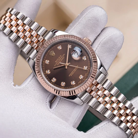 Rolex Oyster Perpetual Datejust 41mm Ref 126331-0004 Chocolate Dial