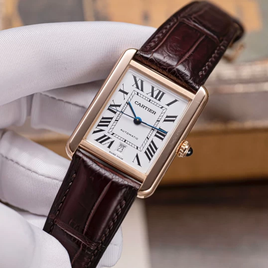 Cartier Tank Solo Large Model Quartz – Stainless Steel – Ref. W5200026