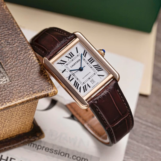 Cartier Tank Solo Large Model Quartz – Stainless Steel – Ref. W5200026