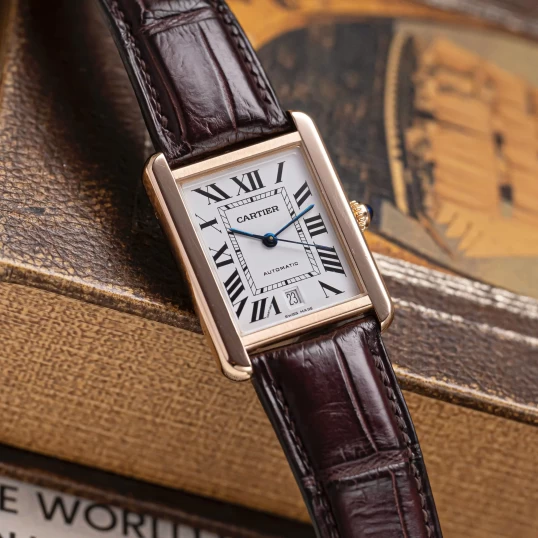 Cartier Tank Solo Large Model Quartz – Stainless Steel – Ref. W5200026