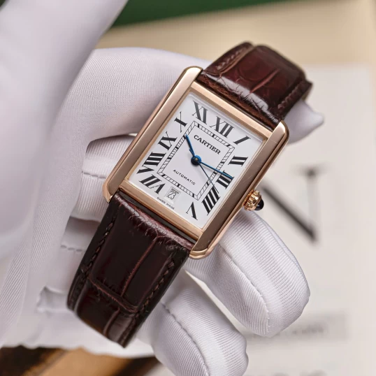 Cartier Tank Solo Large Model Quartz – Stainless Steel – Ref. W5200026